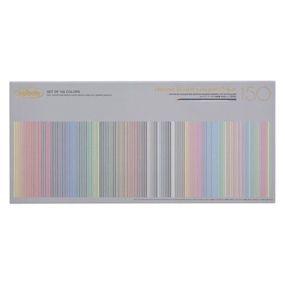 Holbein – Lot de 150 crayons de couleur d'artiste