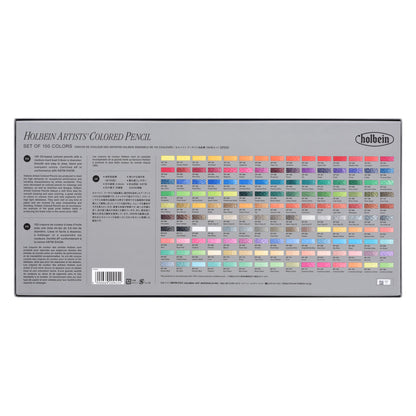 Holbein – Lot de 150 crayons de couleur d'artiste