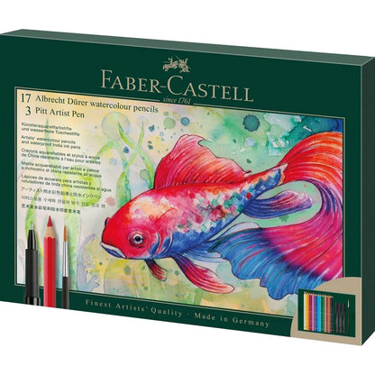 Faber-Castell Albrecht Dürer & Pitt Artist Pen Gift Set of 21