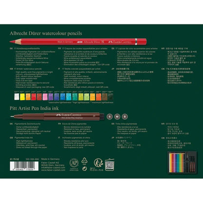 Faber-Castell Albrecht Dürer & Pitt Artist Pen Gift Set of 21