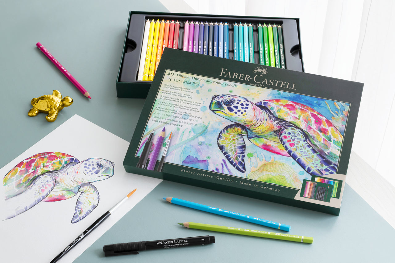Faber-Castell Albrecht Dürer & Pitt Artist Pen Gift Set of 46