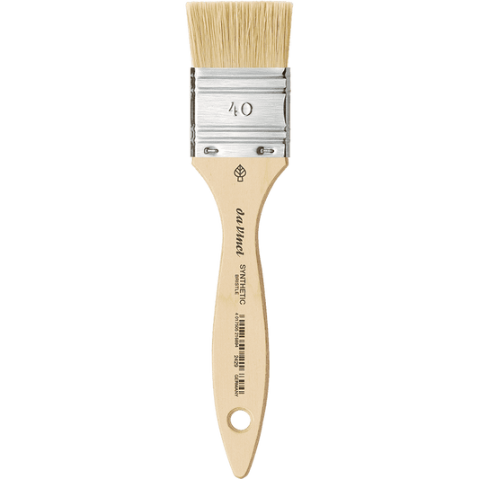 da Vinci 2429 Synthetic Bristle Mottler Flat - 40mm