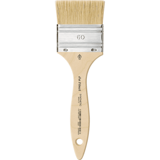 da Vinci 2429 Synthetic Bristle Mottler Flat - 60mm