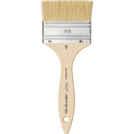 da Vinci 2429 Synthetic Bristle Mottler Flat - 80mm