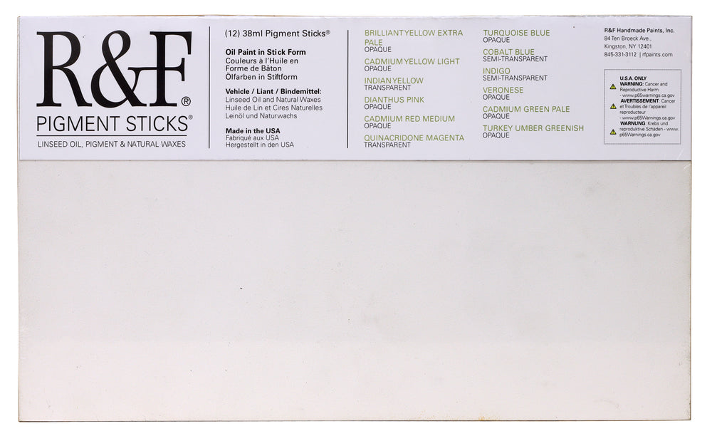 R&F Pigment Sticks Painter's Dozen Set #1