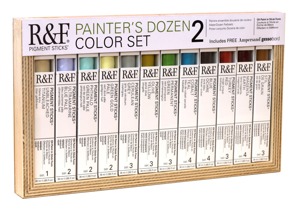 R&F Pigment Sticks Painter's Dozen Set #2