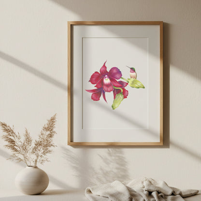 Willow Wolfe Oil Workbook - Vintage Hummingbirds