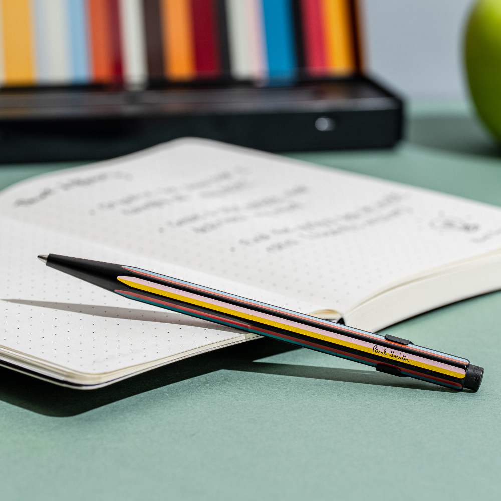 Stylo bille Caran d'Ache Paul Smith 849 noir - Édition limitée