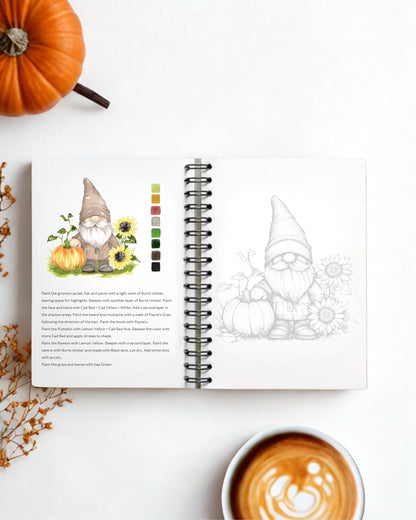 Willow Wolfe Watercolor Workbook - Fall Into Color