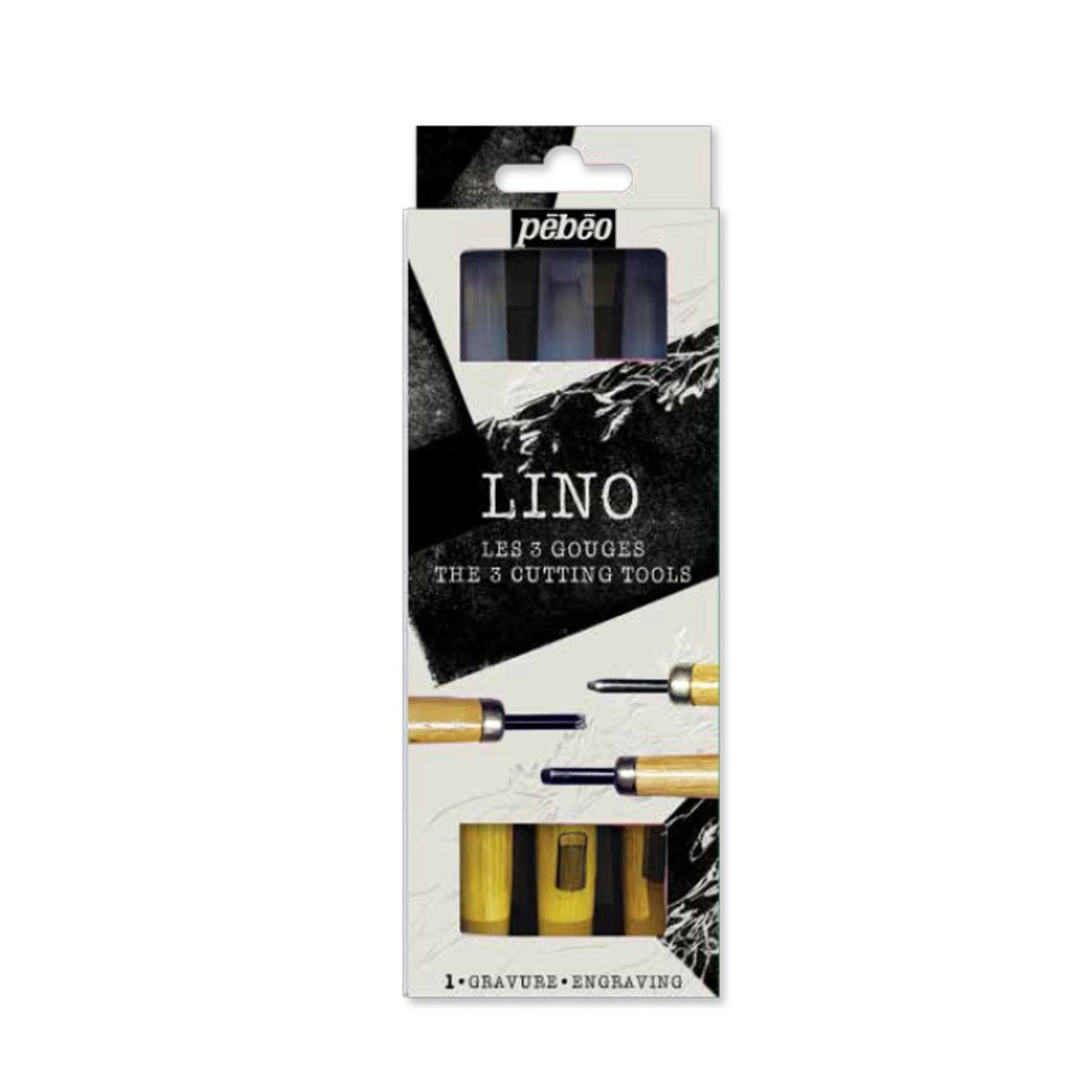 Pébéo Lino Cutting Tools Set of 3