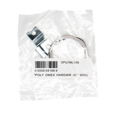 Standard Hardware Polypack - Opus Metal Exhibition Frame with 36" Wire