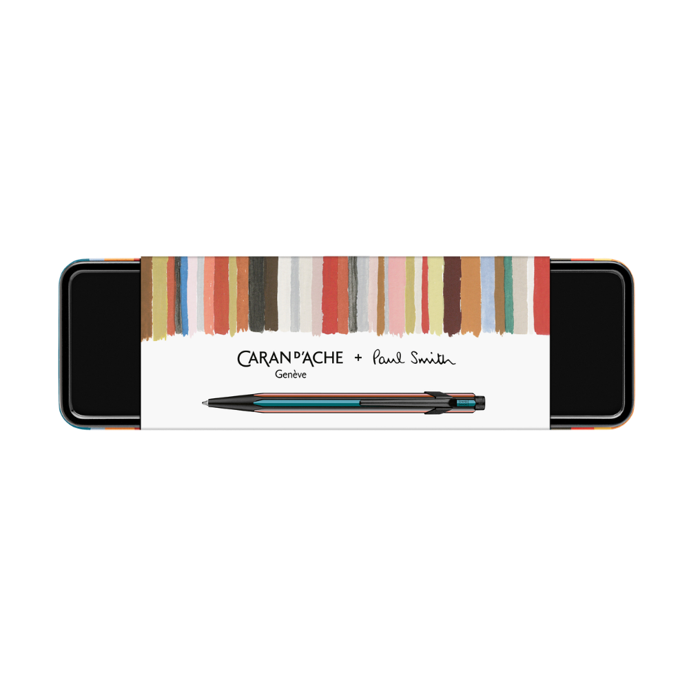 Stylo bille Caran d'Ache Paul Smith 849 noir - Édition limitée