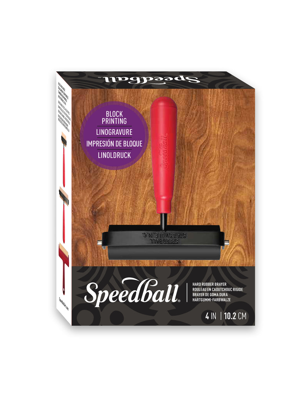 Speedball Deluxe Brayer Hard Rubber - 4"