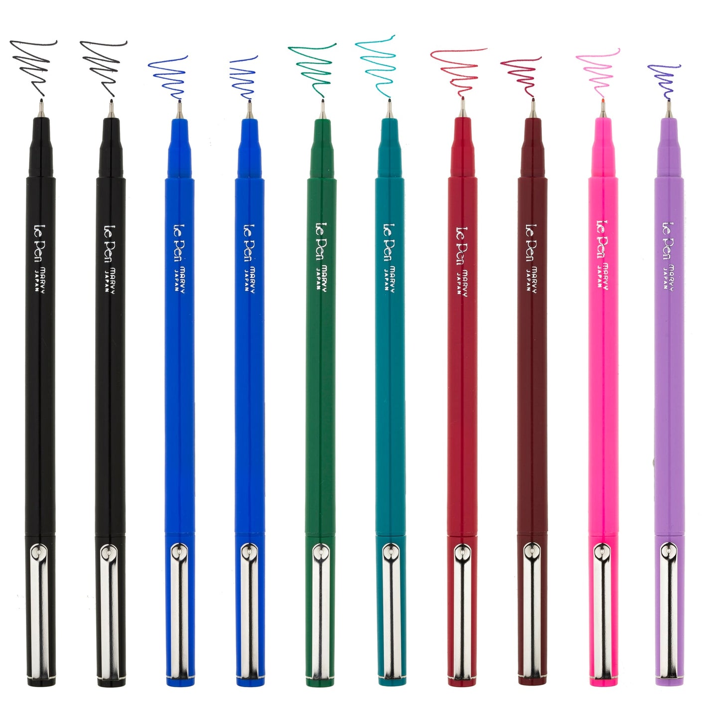 Marvy Uchida Le Pen 0.3mm Basic Set of 10