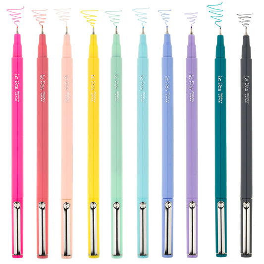 Marvy Uchida Le Pen 0.3mm Pastel Set of 10
