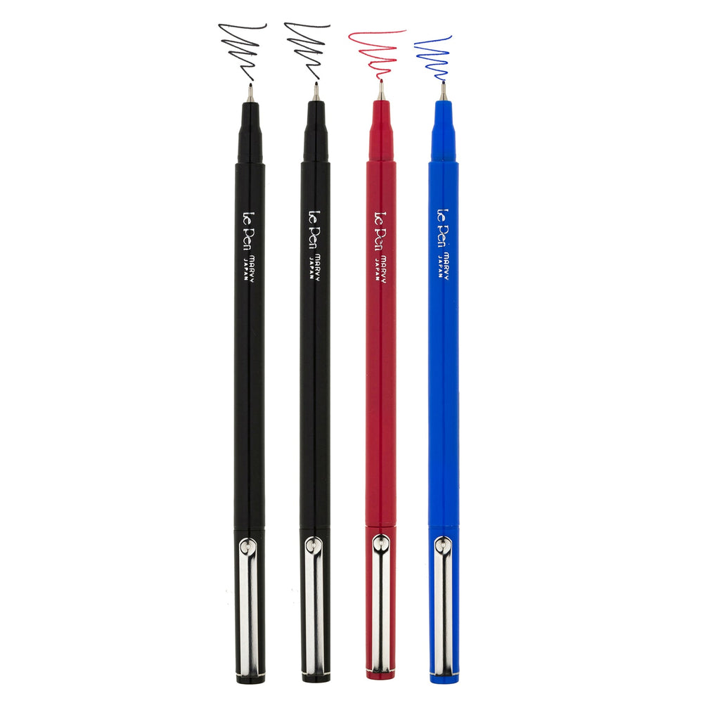 Marvy Uchida Le Pen 0.3mm Basic Set of 4