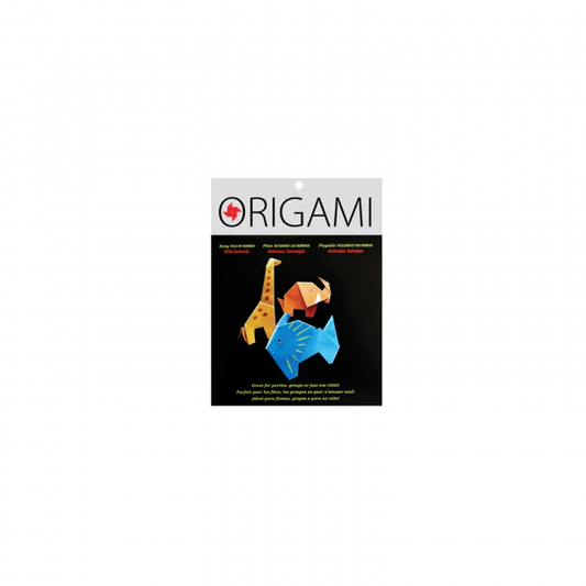 Yasutomo Origami Fold-by-Number Finger Puppets – Wild Animals