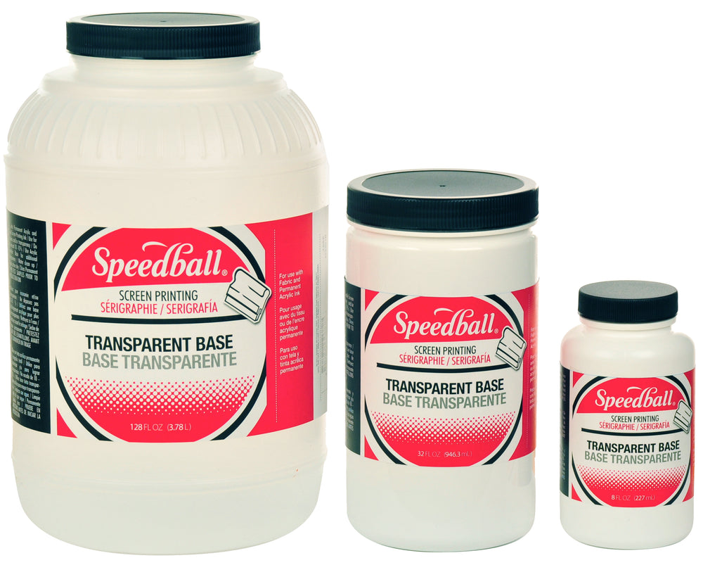 Speedball Fabric & Acrylic Transparent Base - Gallon