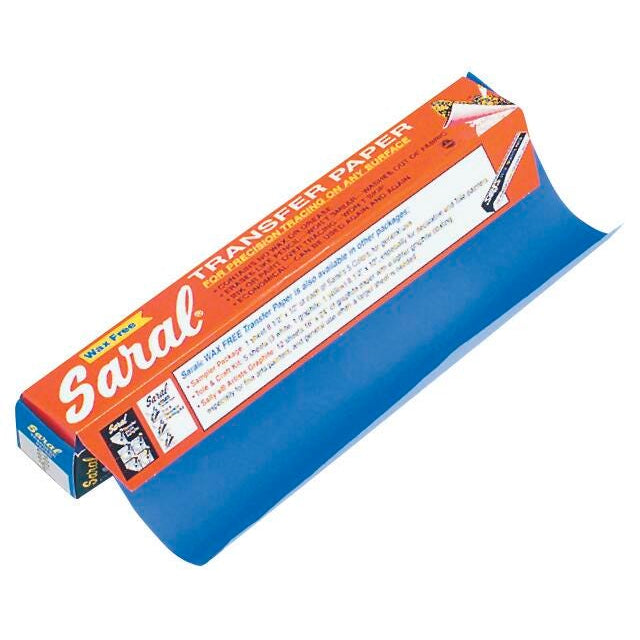 Saral Wax Free Transfer Paper Roll - Blue