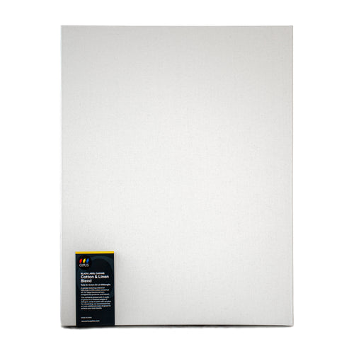 Opus Black Label Primed Pre-Stretched Canvas - Cotton & Linen Blend