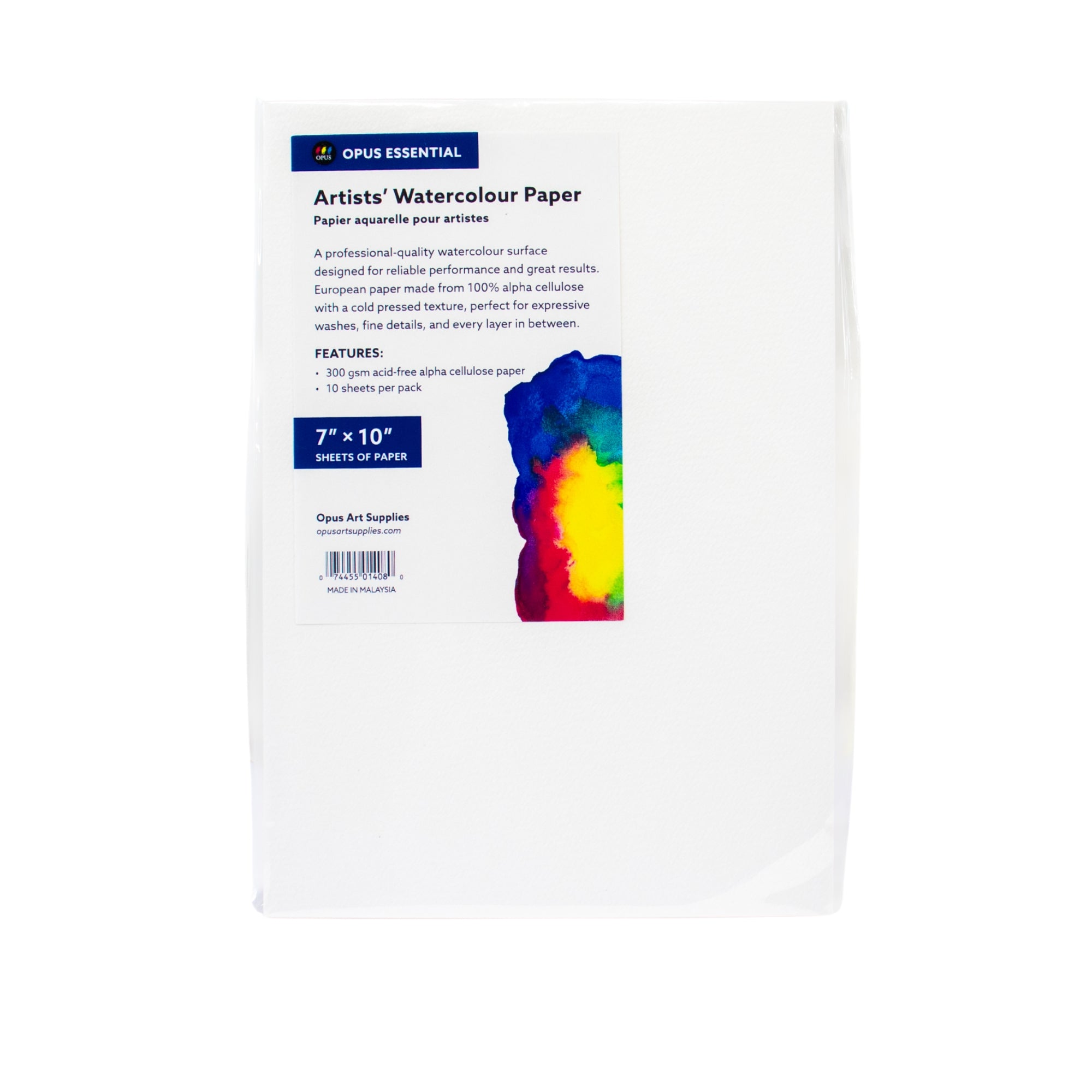 Opus Essential Artists' Watercolour Paper Pack 7