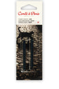 Conté à Paris Sketching Pastel Carré Set of 2 - Black HB