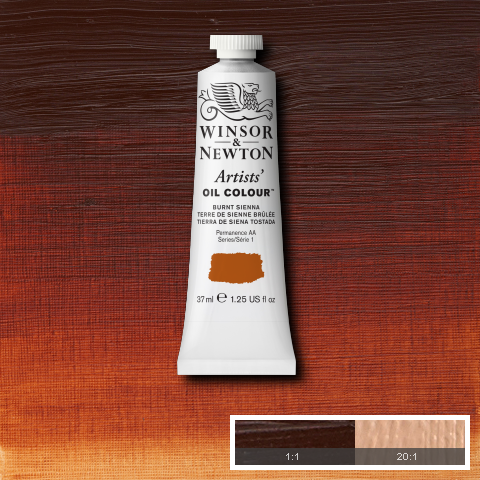 Winsor & Newton Artists' Oil Colours - Brown or Green
