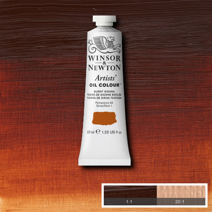 Winsor & Newton Artists' Oil Colours - Brown or Green