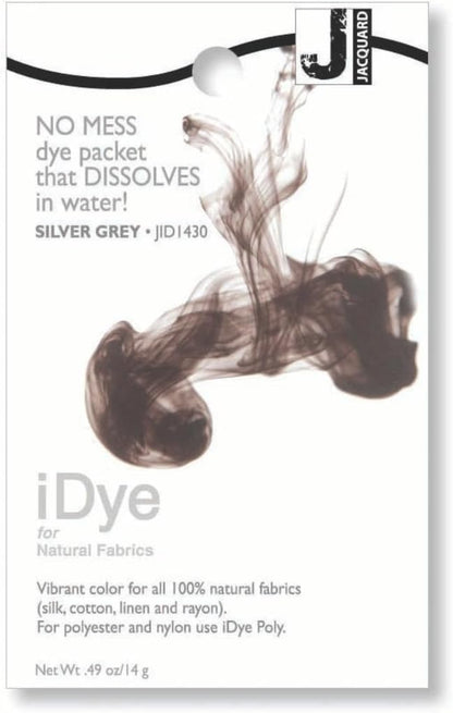 Jacquard iDye for Natural Fabrics - Silver Grey