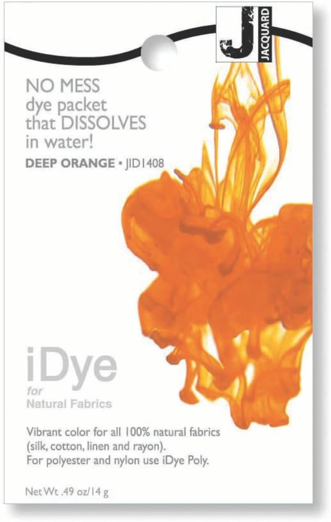 Jacquard iDye for Natural Fabrics - Deep Orange
