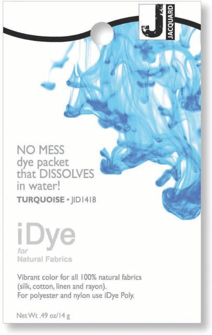 Jacquard iDye for Natural Fabrics - Turquoise