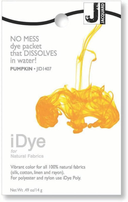Jacquard iDye for Natural Fabrics - Pumpkin Orange
