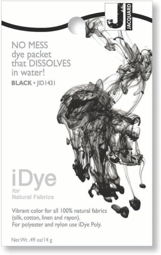 Jacquard iDye for Natural Fabrics - Black