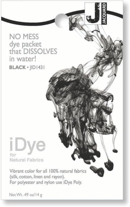 Jacquard iDye for Natural Fabrics - Black