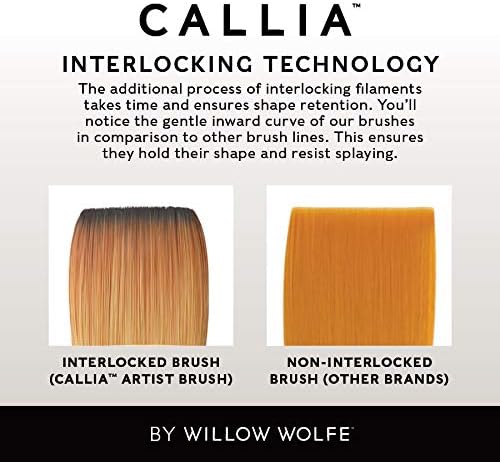 Willow Wolfe Callia Mixed Media Brushes