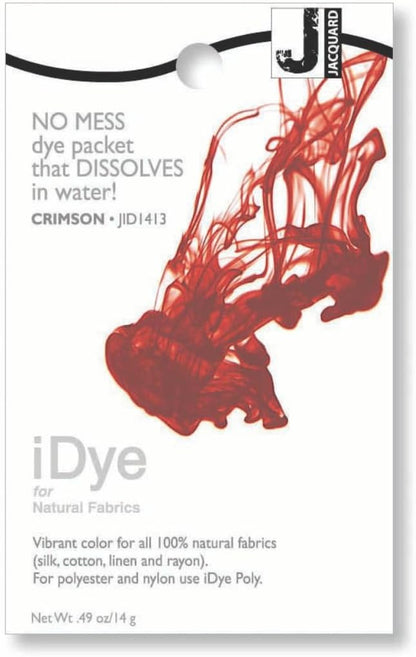 Jacquard iDye for Natural Fabrics - Crimson