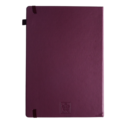 Sakura Notebook A4 Ruled - Mulberry