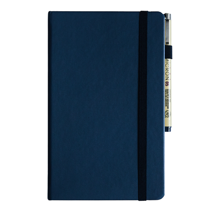 Sakura Notebook A5 Ruled - Deep Indigo