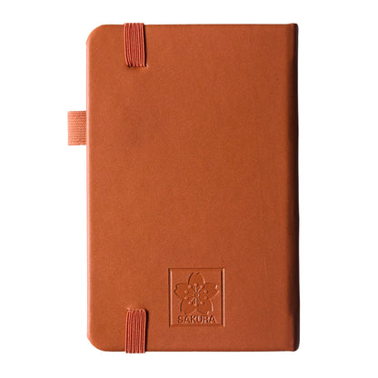 Sakura Notebook Pocket Ruled - Amber