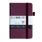 Sakura Notebook Pocket Ruled - Mulberry