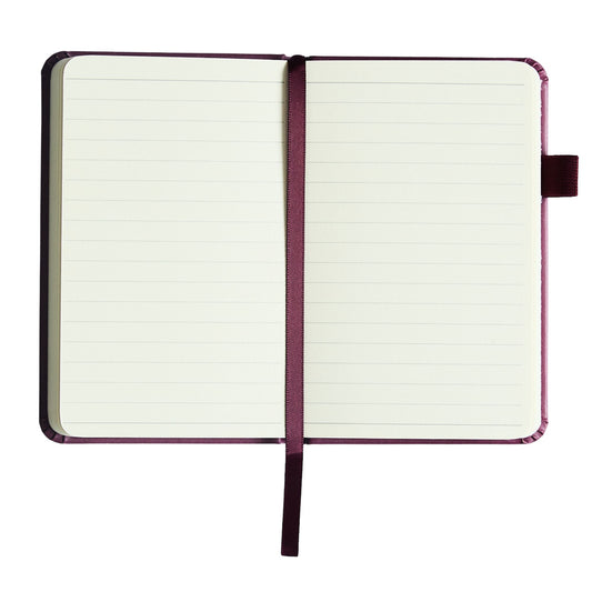 Sakura Notebook Pocket Ruled - Mulberry