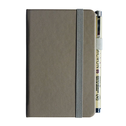 Sakura Notebook Pocket Ruled - Cinder