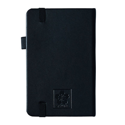 Sakura Notebook Pocket Ruled - Black