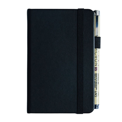 Sakura Notebook Pocket Ruled - Black