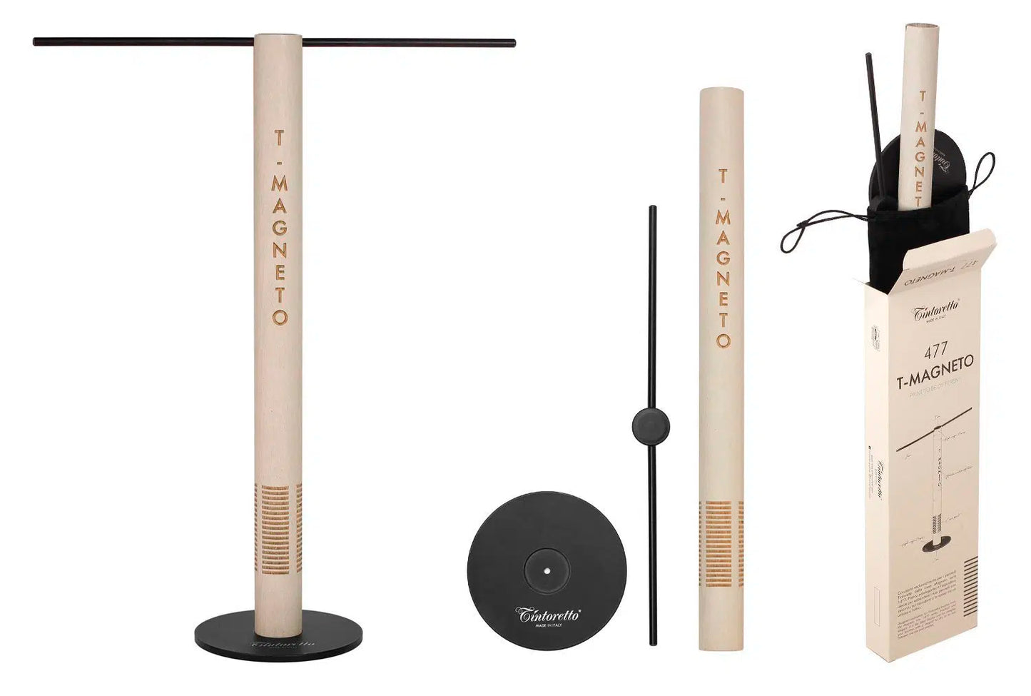 Tinoretto T-Magneto Brush Stand for Magneto brushes