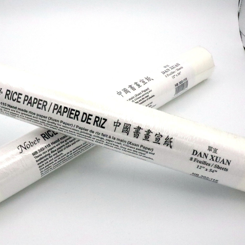 Rice Paper in Off White – Roll of 8 sheets – 12