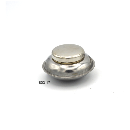 Stainless Steel Palette Cup with Screw on Lid and Clip (Single)