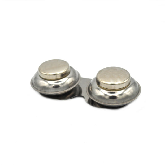 Stainless Steel Palette Cup with Screw on Lid and Clip (Double)