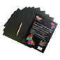 Nobel Multicolor Scratch Art Paper - 8.5" x 11"