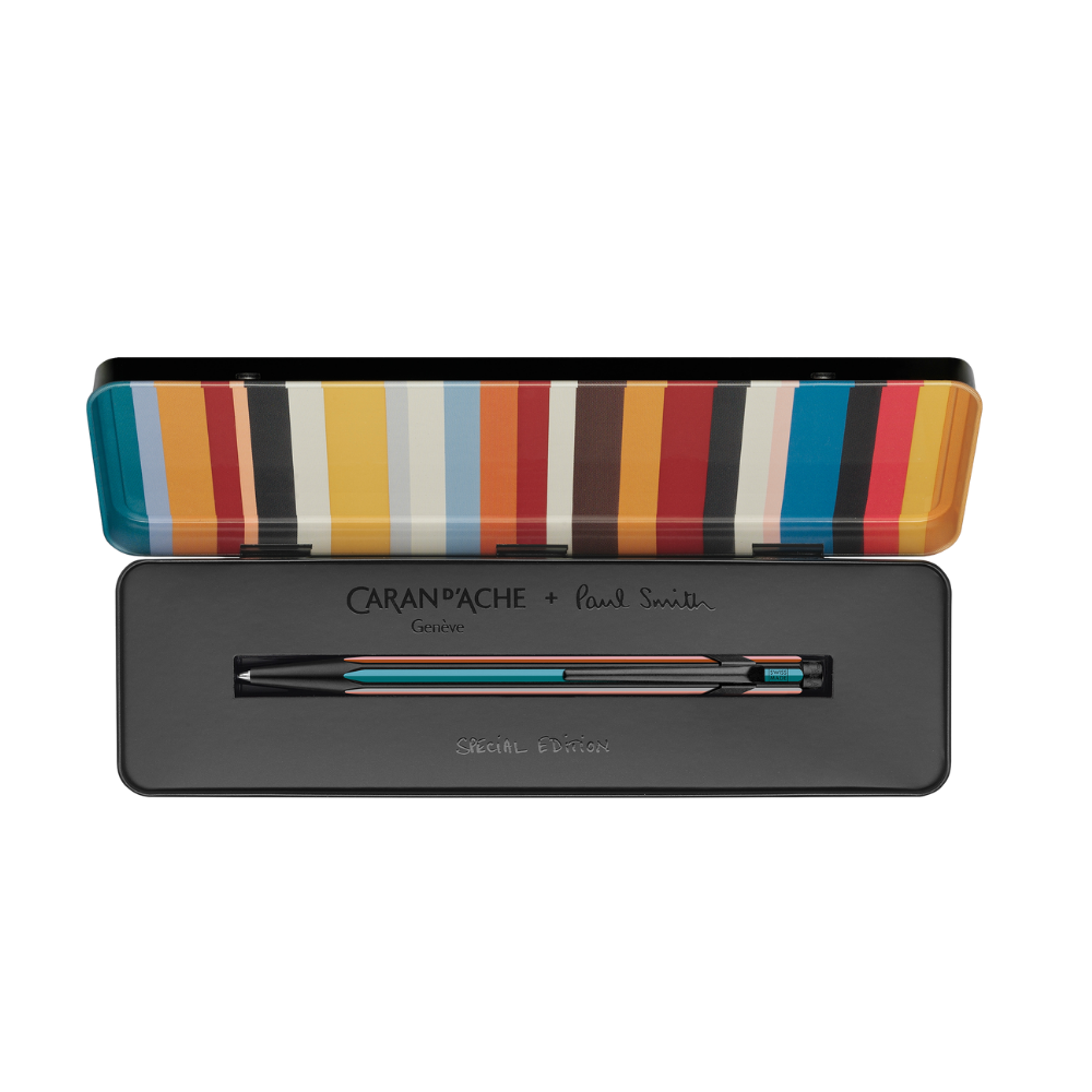 Stylo bille Caran d'Ache Paul Smith 849 noir - Édition limitée